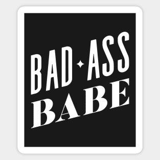 Bad Ass Babe Sticker